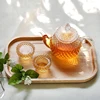 Wholesale modern heat resistant glass teaware tea set for gift