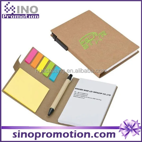 with paper and pen,paper notebook of corporate giveaways