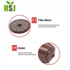 Coffee Caffitaly Coffee Capsules Refillable K Cup Empty Coffee Capsule Filter Reusable Coffee Capsule Caffitaly