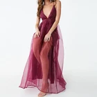 Sexy women's backless dress lace evening long dresses china