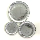 Inch Disposable Plates 9 Inch Party Disposable Dish Cake Gold / Silver Paper Plates