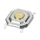 4x4x1.5mm Mini 50mA Push Button 4x4 SMD Tact Switch