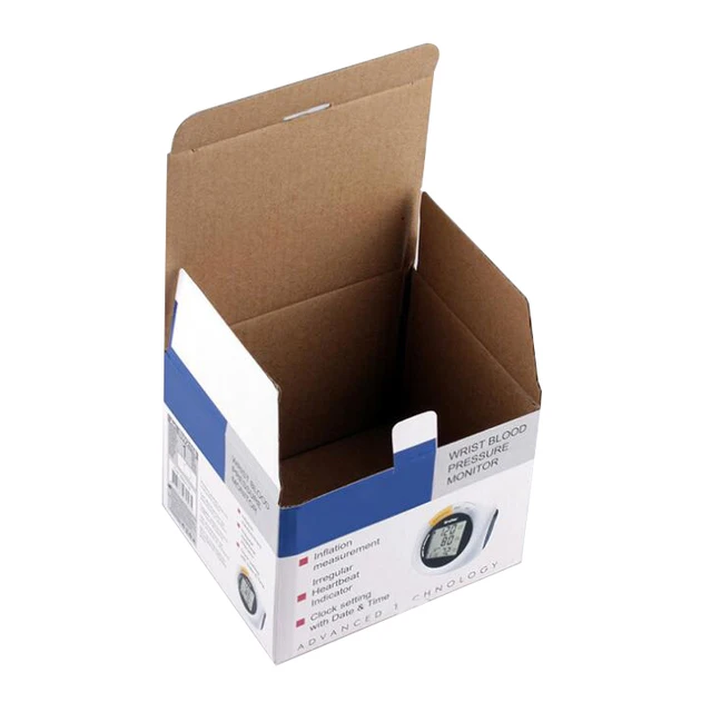 cardboard 3 layer e flute printing design packaging and