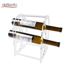 Clear Acrylic bottle Holder , Wine Display Stand