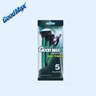 Customized Rubber Handle Safety Disposable Twin Blade Shaving Razor