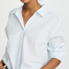 Fashion custom ladies long sleeve shirt tops Latest women office casual Blouse 2019