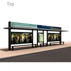 2018 Customize Design Bus Shelter LED Light Box with Advertising