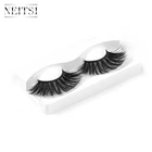 Neitsi 25mm False Eyelashes packaging box Eyelash Fabric Synthetic Fiber Materia Korean Eyelash Glue DL014#