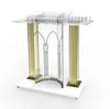 /product-detail/acrylic-podium-plaxiglass-lucite-casters-floor-standing-lectern-elevated-reading-surface-rolling-pulpit-62209018161.html