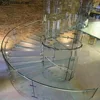clear tinted building sheet tempered glass properties for balcony fence railing window office curtain wall