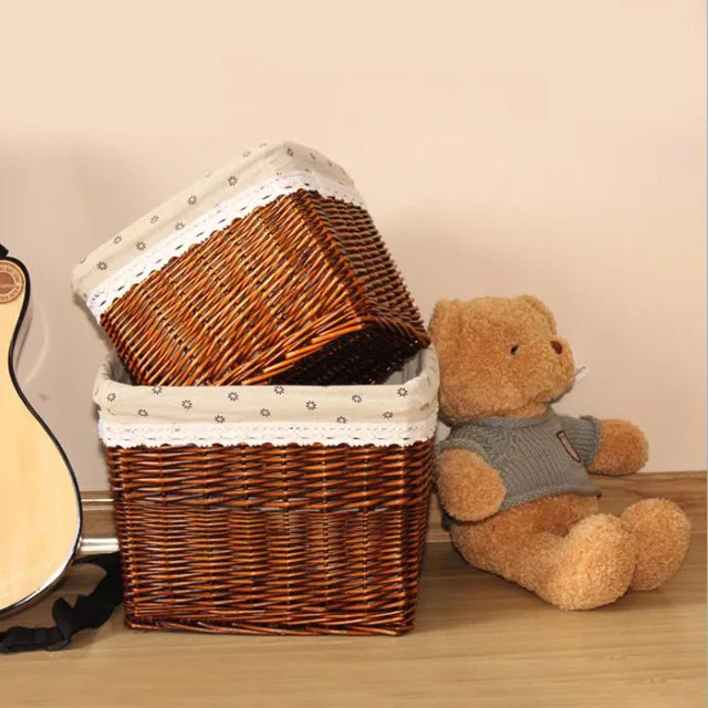 big bulk cheap wholesale wicker baskets gifts for toy sundries