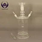 hand blown borosilicate e hookah with LED light
