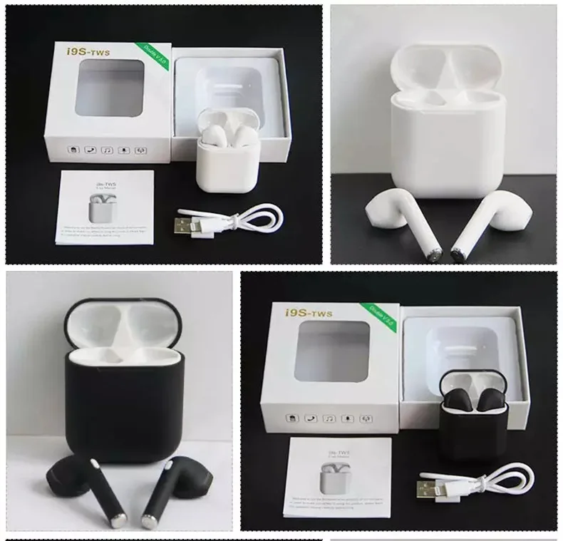 I9s tws Wireless Headphone Amazon Best Selling Low Price True Wireless Stereo Colorful Earphone Headset Earbuds with Charging Bo - ANKUX.COM