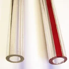 Customized Tubular Red line borosilicate gauge glass tube for boiler