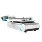 Glass printing machine UV flatbed printer 3D bottle printer