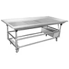 Hotel equipment Stainless steel sea food worktable / industrial work table BN-W21