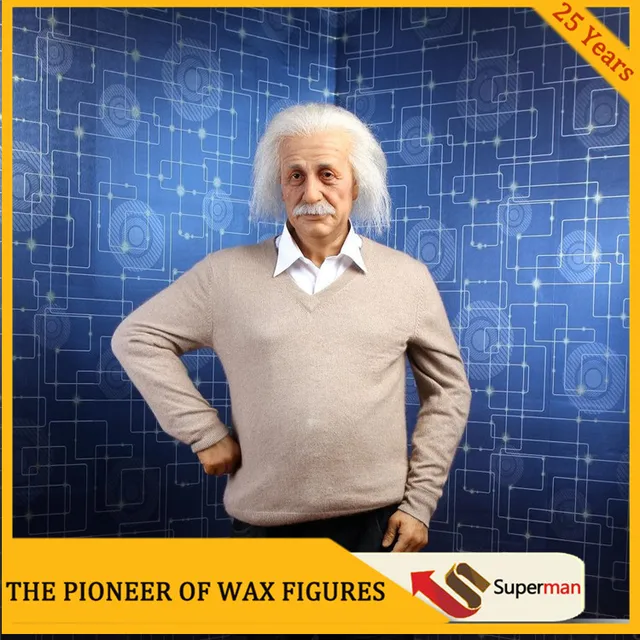 famous people albert einstein wax figures