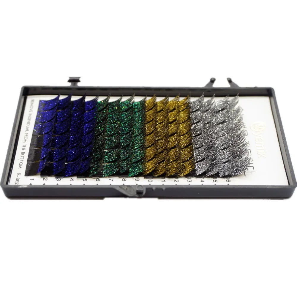 Best Quality Glitter Individual Eyelashes Extensions Buy Glitter