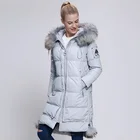 black fashion water proof breathable green winter coat ladies padded down jacket pink women fashion fox fur coat