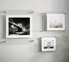 Clear Picture Photo Frame Acrylic Wall Mount Photo Frame With Screw