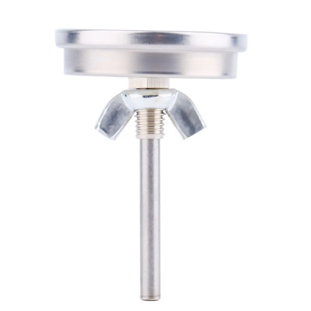 Stainless Steel Barbecue BBQ Pit Smoker Grill Thermometer Gauge Brand New