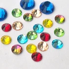 Stones for clothes decoration glass flat back non hot fix rhinestone dmc hotfix rhinestone crystal beads for jewelry making