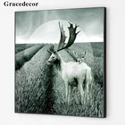 Hot Sales Exclusive Design Pop Print Animal Deer Wall Art Painting