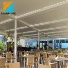 Automatic Cheap Electric Aluminum Awning And Louver Roof