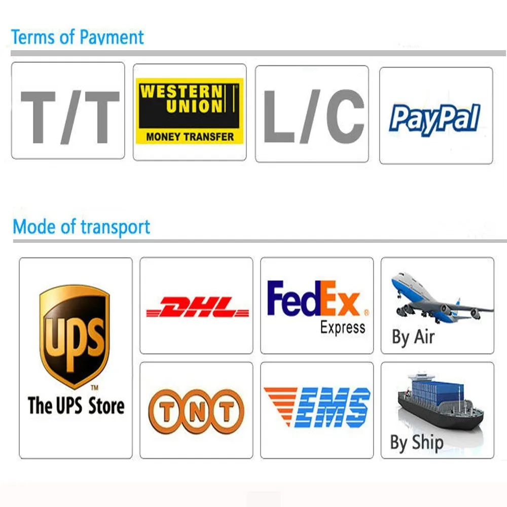 payment and shipping