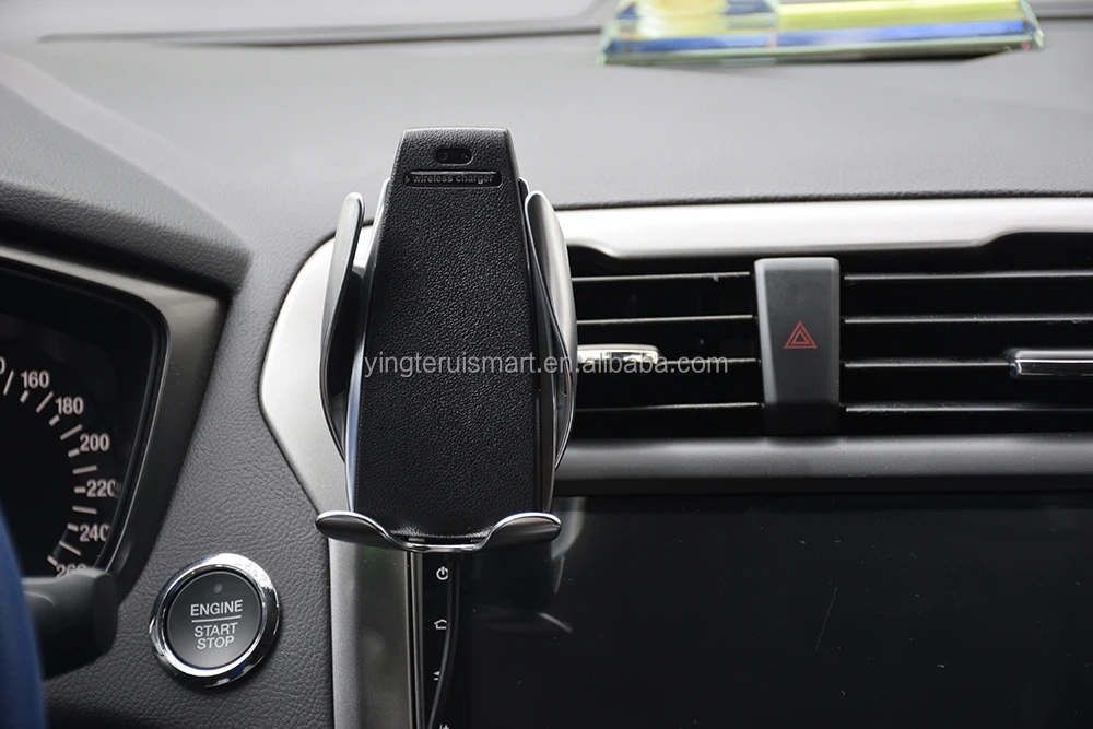 Chargeur de Voiture Sans Fil 10 W S5 Automatique De Serrage Rapide De Charge Support de Téléphone dans la Voiture pour iPhone xr Huawei Samsung téléphone intelligent - ANKUX Tech Co., Ltd