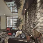 latest design glazed metal surface wall tiles