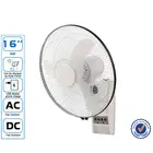 16 Inch Rechargeable Oscillating Wall Mounted Electric Fan