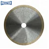 10"inch 250x10x25.4mm silent line continuous rim diamond saw blade for cutting ceramic tile marble