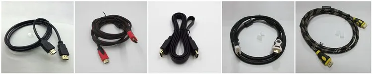 high speed black gold plated male to male HDTV hdmi cable 1.4version - ANKUX.COM