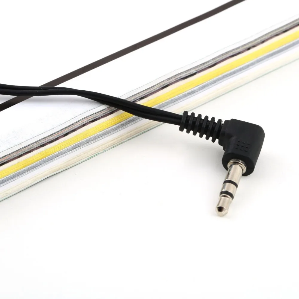 Car Cassette Tape Adapter Converter 3.5mm Jack Plug Cassette Adapter for Radio MP3   4 4S iPod Touch Nano CD MD Black