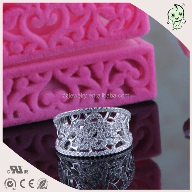 hollow pattern ring