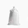 China suppliers recyclable direct supply white black color 50kg pp woven sand bag 25kg flood small sack sandbag to America