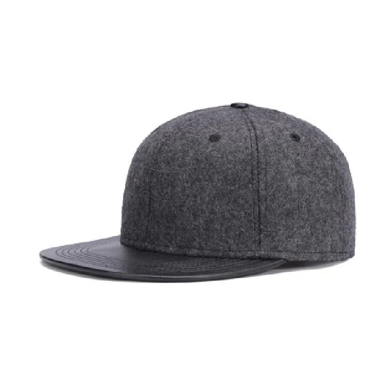 blank wool snapback hats