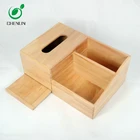 Wholesales Wooden Cosmetic Container Multi-Function Storage Box