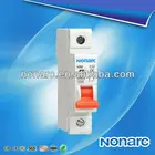 NB8 2016 New 1P miniature circuit breaker / mcb,type of electrical circuit breakers