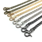 Wholesale 120cm Tongs Clasp Handbag Double Weave Purse Chain Metal Bag Chain