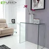 Hotel luxury elegant glass console table