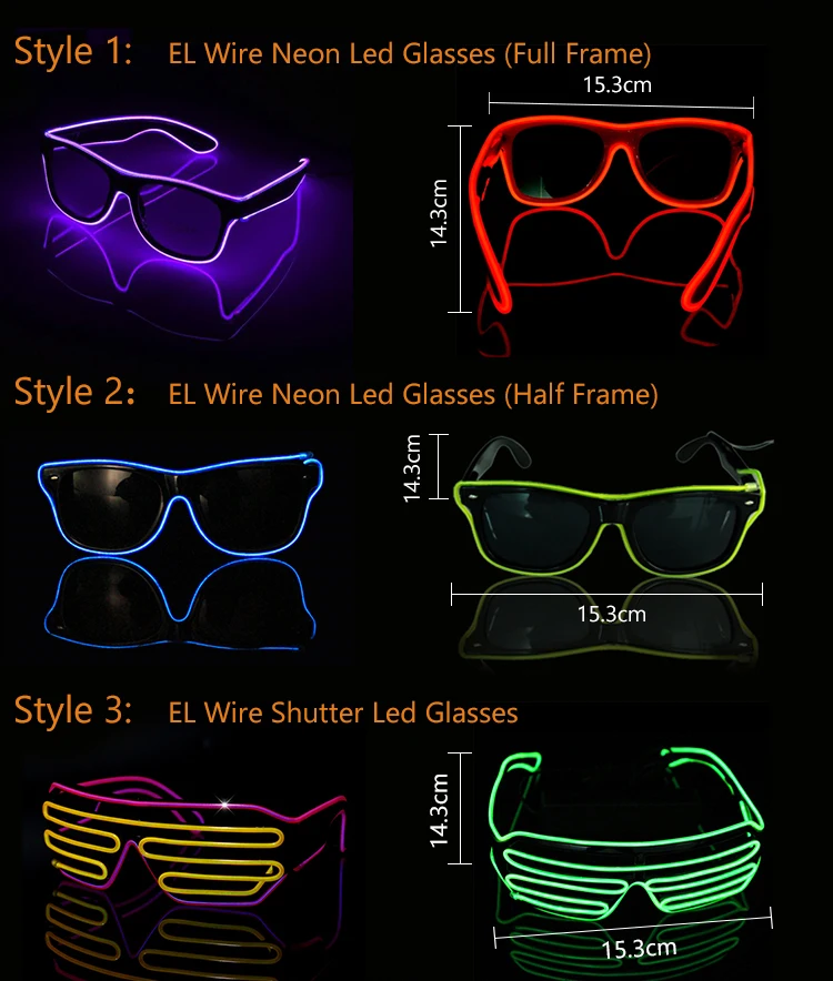 Party Glasses With Lights