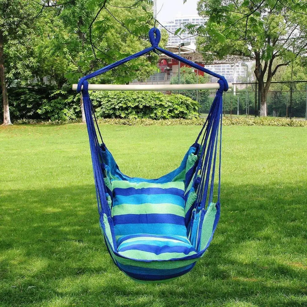 Swinging hammock cushions