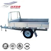 High quality aluminum pick up tray trailer with toolbox for Ute One-stop customized service