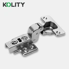Foshan Furniture Hardware Inseparable Mounting Plate Anti Slam Self Locking Hydraulic Hinge