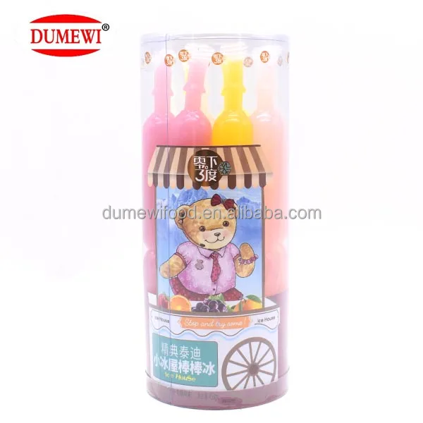 450ml little bear pudding jelly fruit freeze ice pop