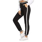 Hot selling wholesales High quality brand custom logo print running sports casual women pant trousers