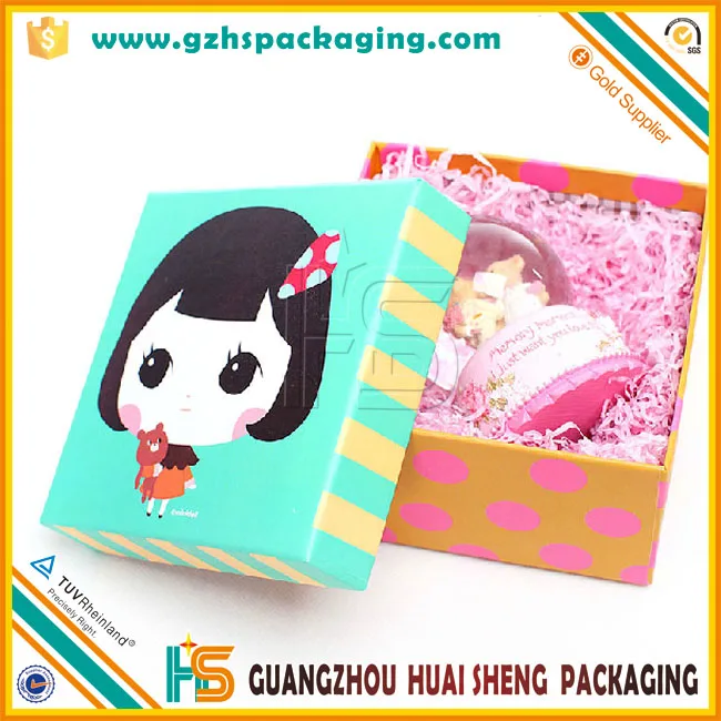 rigd paperboard custom logo stuffing gift boxes /fancy gift