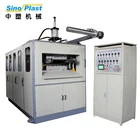 Automatic plastic coffee cup making machine, thermoforming machine